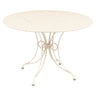 Fermob 1900 Table Ø 117cm Beige latte E8 