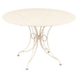 Fermob 1900 Table Ø 117cm Beige latte E8 