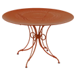 Fermob 1900 Table Ø 117cm Orange confite E2 