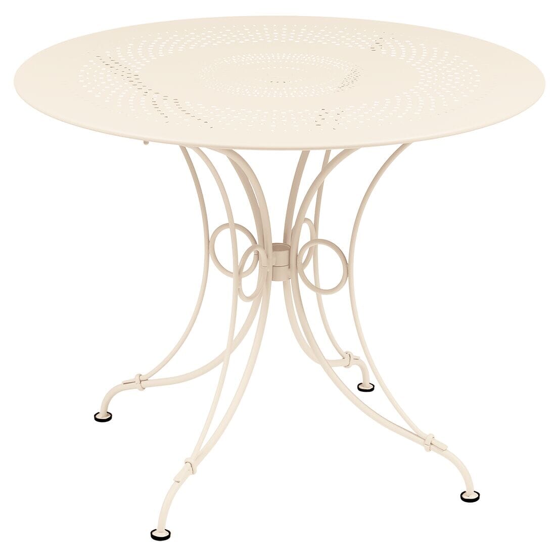 Fermob 1900 Table Ø 96cm Beige latte E8 