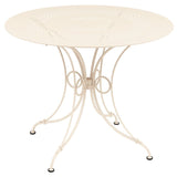Fermob 1900 Table Ø 96cm Beige latte E8 