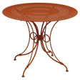 Fermob 1900 Table Ø 96cm Orange confite E2 