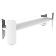 Fermob Bebop Console basse 120 x 40cm - H: 42cm Blanc coton 01 