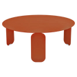Fermob Bebop Table basse Ø 80cm Orange confite E2 