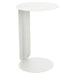 Fermob Bebop Table déportée Ø40cm - H: 60cm Blanc coton 01 
