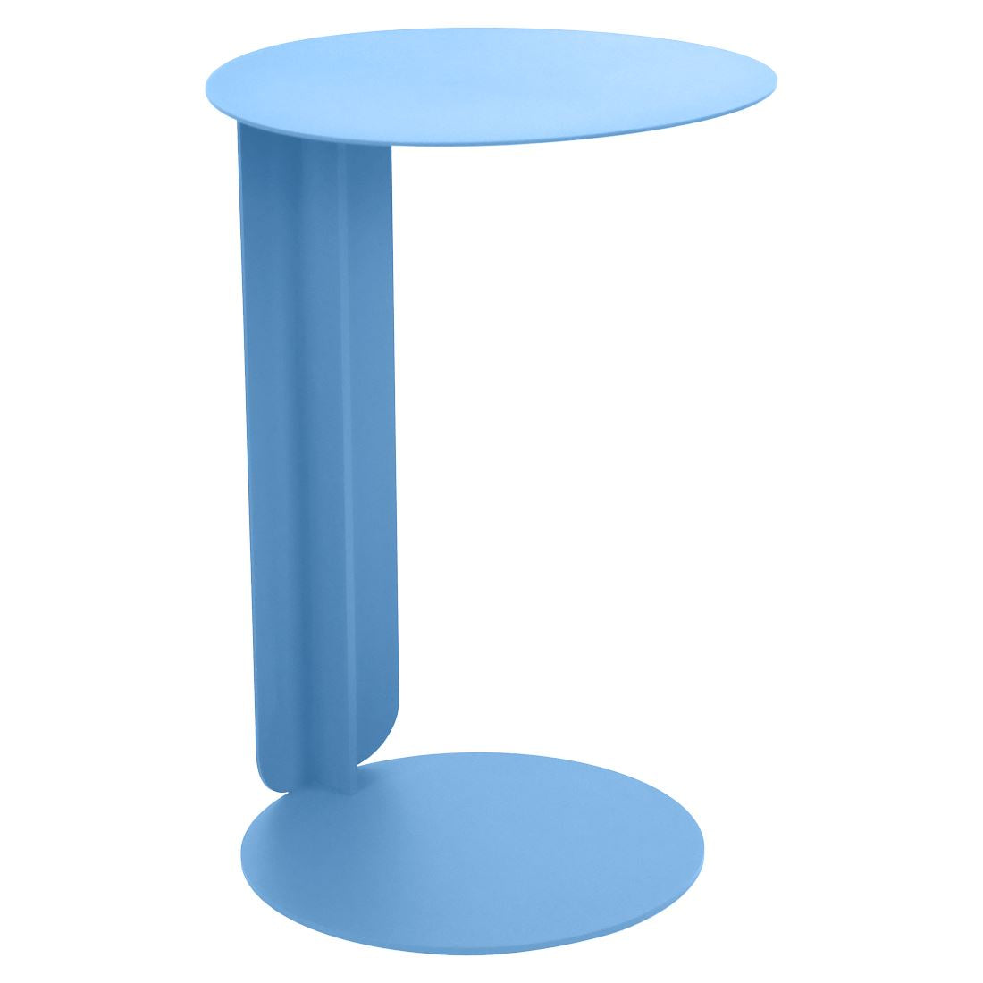 Fermob Bebop Table déportée Ø40cm - H: 60cm Bleu maya E1 