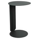 Fermob Bebop Table déportée Ø40cm - H: 60cm Carbone 47 