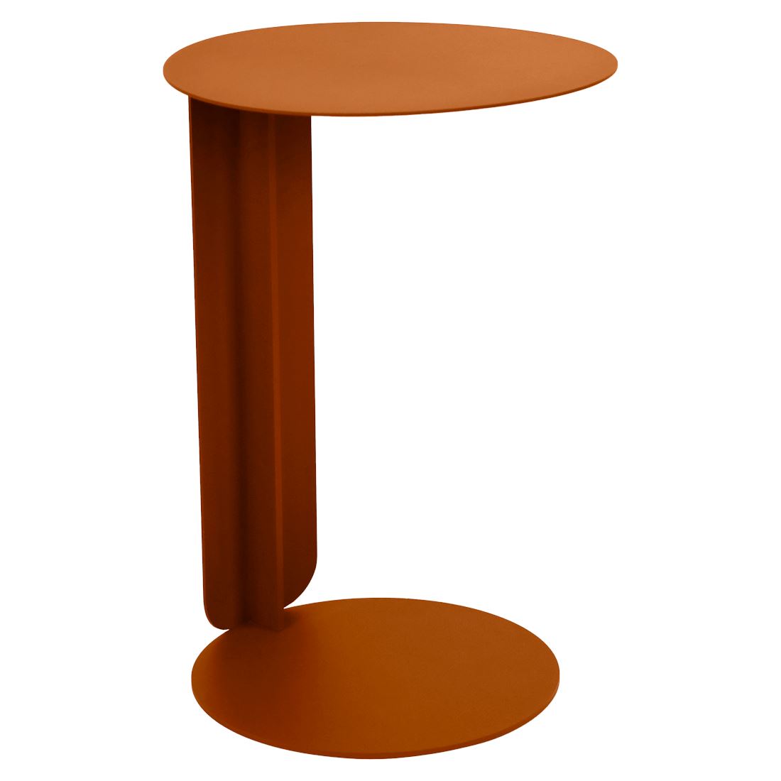 Fermob Bebop Table déportée Ø40cm - H: 60cm Orange confite E2 
