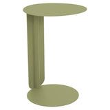 Fermob Bebop Table déportée Ø40cm - H: 60cm Vert tilleul 65 