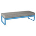 Fermob Bellevie Banquette 2 places Bleu maya E1 Taupe grisé B8 