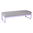 Fermob Bellevie Banquette 2 places Guimauve D1 Gris flanelle 79 