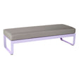Fermob Bellevie Banquette 2 places Guimauve D1 Taupe grisé B8 