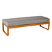 Fermob Bellevie Banquette 2 places Pain d'épices D2 Taupe grisé B8 