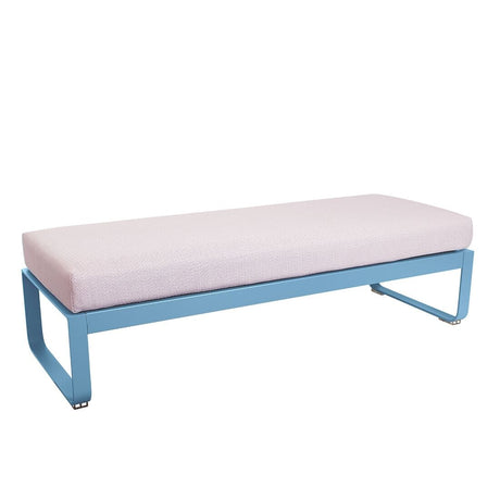 Fermob Bellevie Banquette 2 places Perle Bleu maya E1 