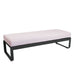 Fermob Bellevie Banquette 2 places Perle Carbone 47 