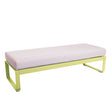 Fermob Bellevie Banquette 2 places Perle Citron givré A6 