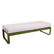 Fermob Bellevie Banquette 2 places Perle Pesto D3 