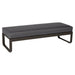 Fermob Bellevie Banquette 2 places Tonka E3 Gris graphite A3 