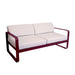 Fermob Bellevie Canapé 2 places Perle Cerise noire B9 