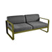 Fermob Bellevie Canapé 2 places Pesto D3 Gris graphite A3 
