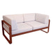 Fermob Bellevie Canapé Club 2 places Perle Ocre rouge 20 