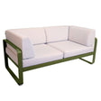Fermob Bellevie Canapé Club 2 places Perle Pesto D3 