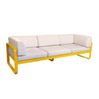 Fermob Bellevie Canapé club 3 places Perle Miel C6 