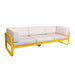 Fermob Bellevie Canapé club 3 places Perle Miel C6 