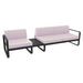 Fermob Bellevie Composition 1A Carbone 47 Perle D4 