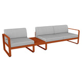 Fermob Bellevie Composition 1A Orange confite E2 Blanc grisé 81 