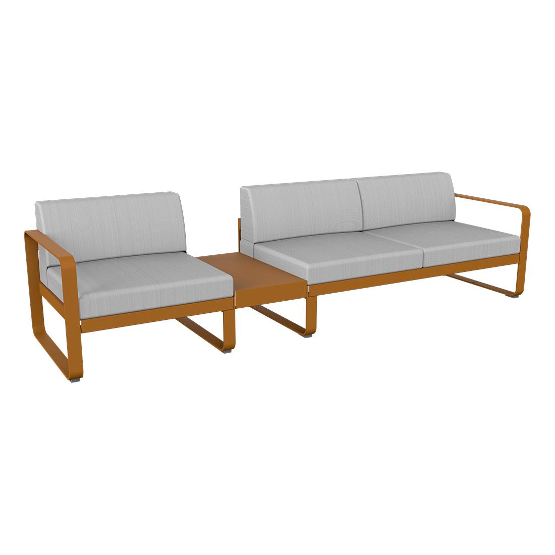 Fermob Bellevie Composition 1A Pain d'épices D2 Blanc grisé 81 