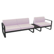 Fermob Bellevie Composition 1B Carbone 47 Perle D4 