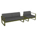Fermob Bellevie Composition 1B Pesto D3 Gris flanelle 79 