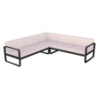 Fermob Bellevie Composition 2 Carbone 47 Perle D4 