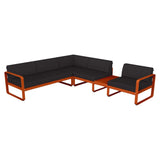 Fermob Bellevie Composition 3B Orange confite E2 Gris graphite A3 