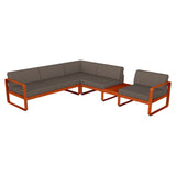 Fermob Bellevie Composition 3B Orange confite E2 Taupe grisé B8 