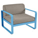 Fermob Bellevie Fauteuil Bleu maya E1 Taupe grisé B8 