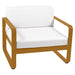 Fermob Bellevie Fauteuil Pain d'épices D2 Blanc grisé 81 