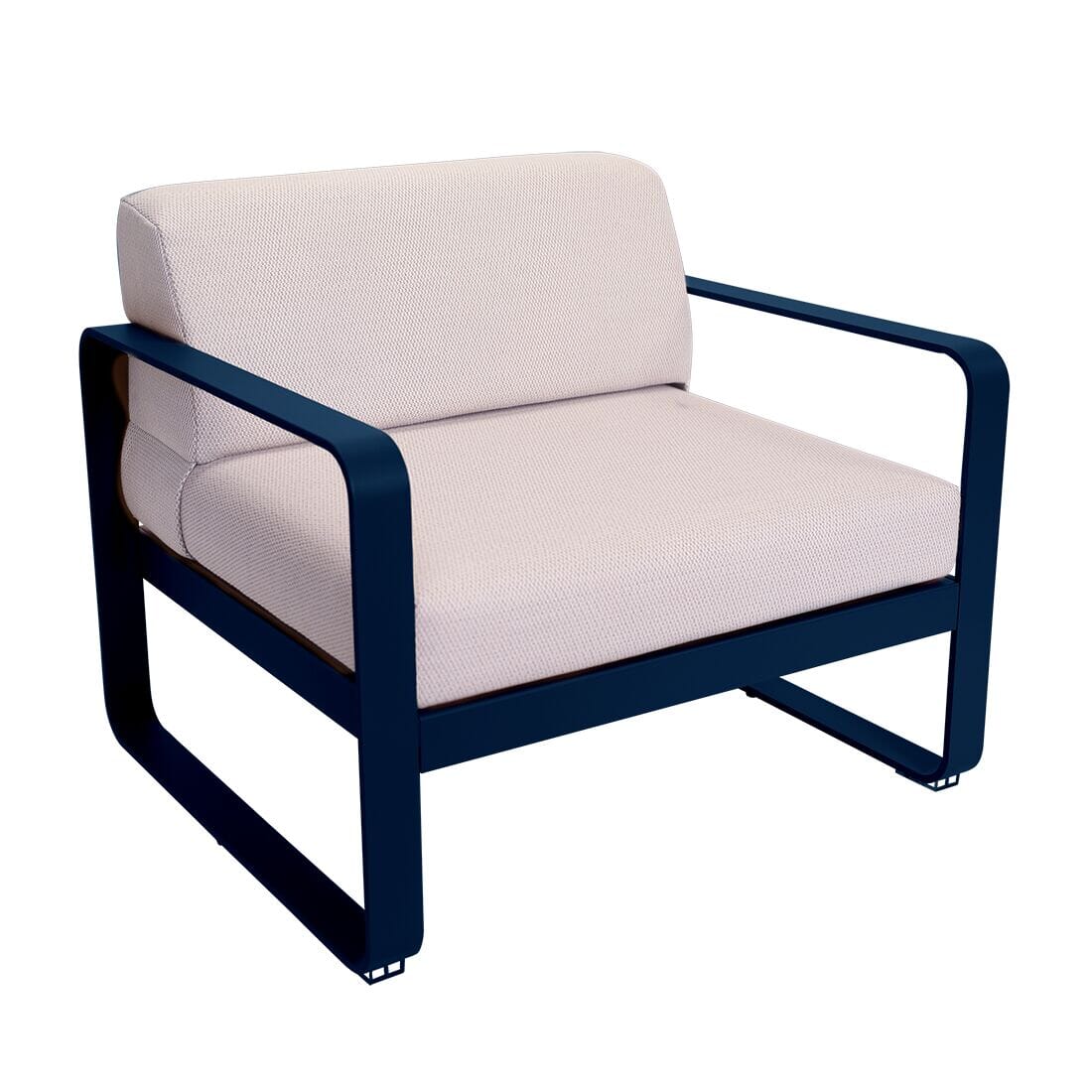 Fermob Bellevie Fauteuil Perle Bleu abysse 92 