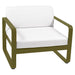 Fermob Bellevie Fauteuil Pesto D3 Blanc grisé 81 