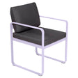 Fermob Bellevie Fauteuil Repas 2022 Guimauve D1 Gris graphite A3 