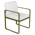 Fermob Bellevie Fauteuil Repas 2022 Pesto D3 Blanc grisé 81 