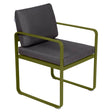 Fermob Bellevie Fauteuil Repas 2022 Pesto D3 Gris graphite A3 
