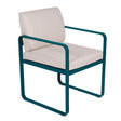 Fermob Bellevie Fauteuil Repas Perle Bleu acapulco 21 