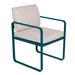 Fermob Bellevie Fauteuil Repas Perle Bleu acapulco 21 