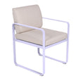 Fermob Bellevie Fauteuil Repas Perle Guimauve D1 