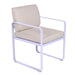 Fermob Bellevie Fauteuil Repas Perle Guimauve D1 