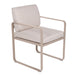 Fermob Bellevie Fauteuil Repas Perle Muscade 14 