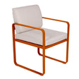Fermob Bellevie Fauteuil Repas Perle Orange confite E2 