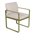 Fermob Bellevie Fauteuil Repas Perle Pesto D3 